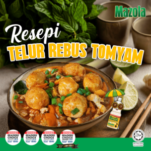 Read more about the article Telur Rebus Tomyam